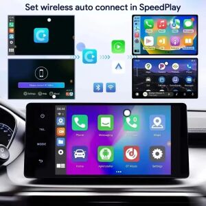 Android Işletim Sistemli, 32GB Hafızalı, Kablosuz Carplay Destekli Akıllı Multimedya Kutusu
