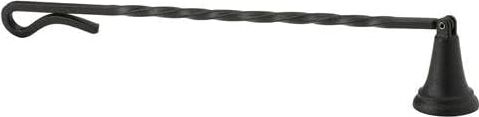 Mum Söndürme Aleti 33 cm Meridyendukkan Metal Mum Söndürücü Siyah Renk
