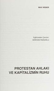 Protestan Ahlakı ve Kapitalizmin Ruhu