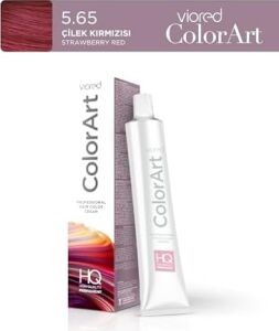 Profesyonel Tüp Saç Boyası 60 ml 5.65 Çilek Kırmızısı