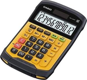 Cassida Casıo WM-320MT-S-DC Casio Suya ve Toza Dayanıklı Hesap Makinesi