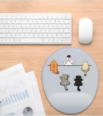Yaramaz Kediler Bilek Destekli Mouse Pad