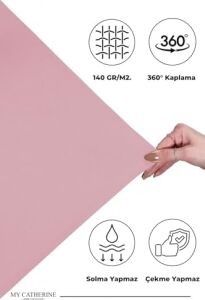 Lastikli & Hipoalerjenik Çarşaf |%100 Pamuk Çarşaf Penye Kumaş | Tek-Çift Kişilik-Battal Boy Çarşaf -PEMBE-100X200, Luxcarsaf