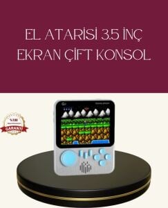 Şarjlı 3.5 Inç Retro Oyun Konsolu
