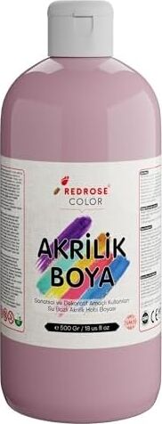 Açık Pembe Akrilik Boya 500 gr