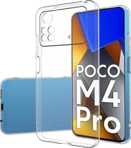 Xioami ile Uyumlu Poco M4 Pro 4g Kılıf Süper Silikon Kapak Renksiz