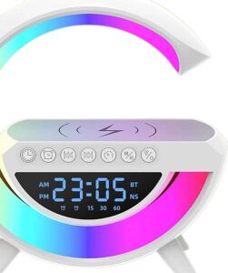 Rgb Işıklı Kablosuz Hoparlör Bluetooth USB Fm Tf Kart Destekli