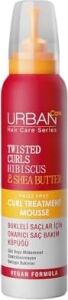 Twisted Curls Hibiscus & Shea Butter Kıvırcık ve Dalgalı Saçlara Özel Onarıcı Bakım Köpüğü 150 Ml- Vegan