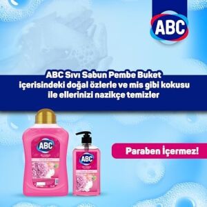 Deterjan Sıvı Sabun Pembe 400 ml