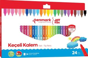 Penmark Süper Yıkanabilir Keçeli Kalem 24'lü Hs