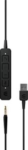 Epos | Sennheiser Adapt 135 USB Iı (1000914) - Kablolu, Tek Taraflı Kulaklık - 3,5 mm Jak ve USB Bağlanabilirliği - Uc Optimize Edilmiş - Üstün Ses - Geliştirilmiş Konfor - Çağrı Kontrolü - Siyah
