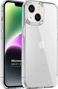 Apple iPhone 14 Için Kılıf Heavy Drop Şeffaf [iphone 14 ile Uyumlu Kılıf - Şeffaf]
