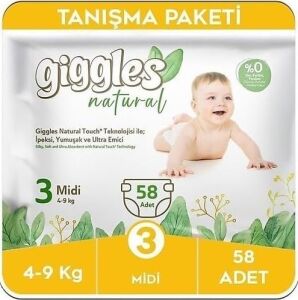 3 Numara Midi 1 Paket 58 Adet