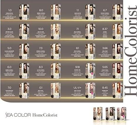 Sea Colorist Set Saç Boyası 10.0 Işıltılı Sarı Shınıng Blonde