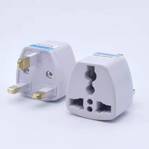 Amerikan, Ingiltere, Dubai, Hong Kong, Irlanda, Kıbrıs Seyahat Fişi Adaptörü Tip G Plug Adapter Üniversal 3 Pinli Ingiliz Fiş Tersi 1 Adet ES5150