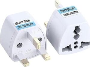 Amerikan, Ingiltere, Dubai, Hong Kong, Irlanda, Kıbrıs Seyahat Fişi Adaptörü Tip G Plug Adapter Üniversal 3 Pinli Ingiliz Fiş Tersi 1 Adet ES5150