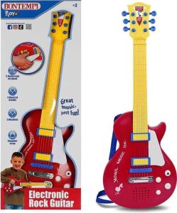 2045831 Sun-Bnt-Gitar Elektronik Tuşlu Telli Askılı Krmz