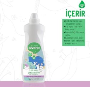 %100 Doğal Çamaşır Suyu Bitkisel Lavanta Çay Ağacı Tüm Yüzey ve Kumaşlarda 700 ml