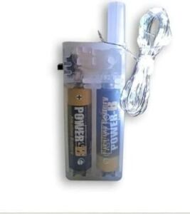 - Iki Pilli 3 Fonksiyonlu 3 Metre Beyaz Peri LED