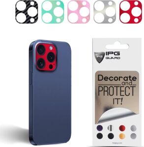 iPhone Arka Kamera Vinly Koruyucu Set – 5 Renk, Çizilmeye Dayanıklı Kamera Koruyucu ve Dekoratif Sticker (Iphone 14 Pro - Pro Max)