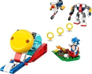 The Hedgehog: Sonic’in Kamp Ateşi Çarpışması 77001, 7 Yaş ve Üzeri Kız ve Erkek Çocukları Için Yaratıcı Oyuncak Yapım Seti, Yaratıcı Hediye Fikri (177 Parça)