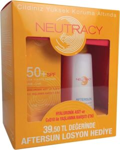 Neutracy Güneş Koruyucu Set Tüm Ciltler Için - Güneş Losyonu SPF50+ 150 ml - Aftersun Losyon 150 ml