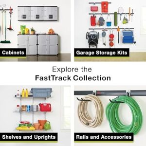 Rubbermaid Newell Organisation Garaj Fast Track Hortum Için
