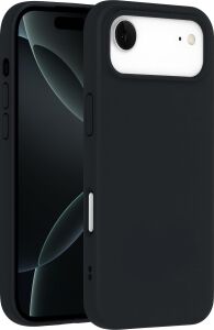 iPhone 17 Pro Max Ile Uyumlu Kılıf Z-Mara Lansman Vieri Tam Koruma Arka Kapak Kamera Koruma Çıkıntılı Pürüzsüz Yüzey Siyah