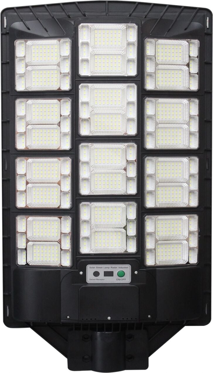 1 Adet Noas YL73 1200 S Mega 1200W Solar Sokak Armatürü Kumandalı 6500K Beyaz Işık