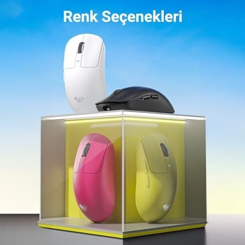 Aula SC680 26000DPI 7 Tuşlu Kablosuz Optik Gaming Oyuncu Mouse Siyah