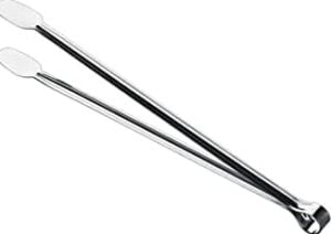 Klasik Metal Mangal Maşası 32 Cm-27 cm Uzun-Kısa Boy Çelik Yemek Barbekü Izgara Kömür Köz (32 cm - 1 Adet)