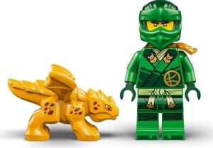 Lloyd’un Yeşil Orman Ejderhası 71829-6 Yaş ve Üzeri Çocuklar Için 2 Minifigürlü Yaratıcı Oyuncak Yapım Seti, Doğum Günü Hediyesi (128 Parça)