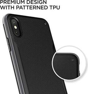 VRS94185 iPhone Xs Max High Pro Shield Kılıf, Arka Kapak Steel Silver