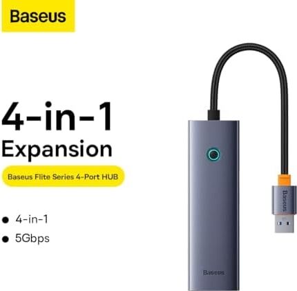 Os- Ultrajoy Series 4-Port Hub Space Grey（usba To Usb3.0 * 4）
