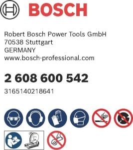 Accessories  Professional 1 x Kesme Diski, Düz Uzman, Metal Için (Metal, Çelik, A 36 R Bf, Çap 300 Mm, 2,8 Mm, Açılı Taşlama Makinesi Aksesuarı)