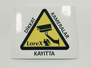 Lorex Robotix Gece Görüşlü Görünümlü Caydırıcı Ir Kamera, Maket Kamera - Sahte Kamera