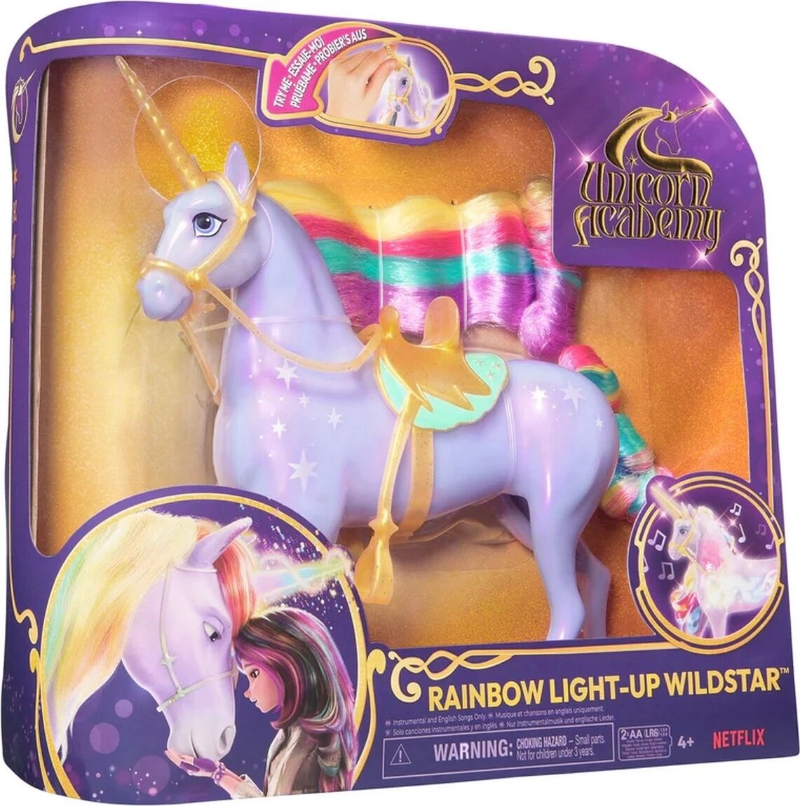 Unicorn Akademisi Rainbow Wildstar 28 cm - SPM-6071157
