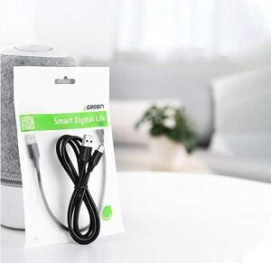 2.0 A Usb-A & Usb-C & Şarj ve Data Kablosu, 50 Santimetre, Siyah, 60115