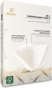 4 Numara (Büyük Boy) Filtre Kahve Kağıdı 3 x 80'li Beyaz
