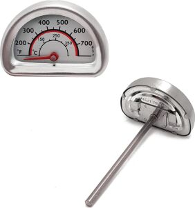 Barbekü Mangal Fırın Termometresi Mekanik 430 Derece THR322