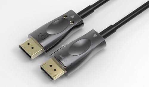 Aoc Fiber Displayport Kablo - 32.4gbps, 8k 60Hz, 4K 120Hz, 4K 60Hz, Hdr (10 Metre)