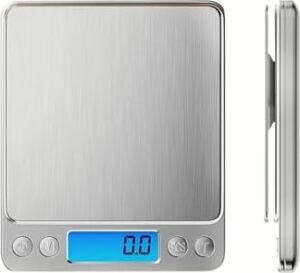 Usin 3kg/0.1gr A Kalite Çelik Hassas Elektronik Dijital Kuyumcu Eczane Aktar Mutfak Terazisi-Tartısı