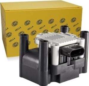 Ateşleme Bobini - 12V - 4-Kutuplu - Blok Ateşleme Kapsülü - Vidalanmış Ignition Coil - Audi A3 (2010-2013), Seat Ibiza (2012-2015), Skoda Rapid (2012-2015), Vw Caddy (2011-2015) ile Uyumlu