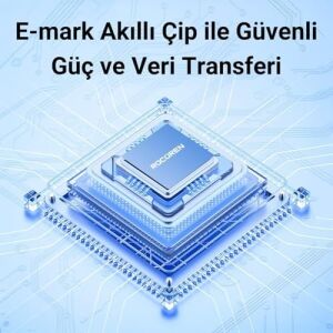 100W Type-C To Type-C Rgb Aydınlatmalı Örgülü Şarj ve Data Kablosu 2 Metre