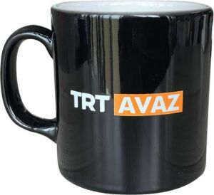 Avaz Logolu Siyah Kupa