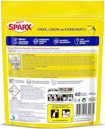 Diamond Bulaşık Makinesi Kapsülü 60 Adet
