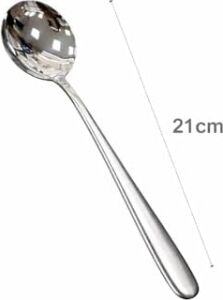 Paslanmaz Çelik Servis Kaşığı, 21 Cm, Yemek Servis Kaşığı