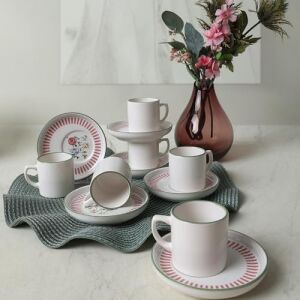 Rose Kahve Takımı 12 Parça 6 Kişilik 22910-12