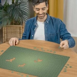 654P Puzzle Krypt Yeşil