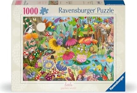 Küçük Bahçe Dünyası 1000 Parça Puzzle | Büyük Grup Etkinliği Veya Solo Projesi | Çarpıcı Görüntüler | Fsc Sertifikalı Malzemeler